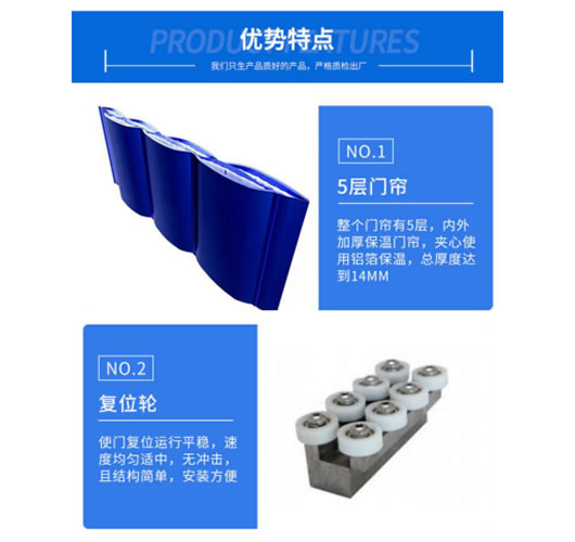 低温冷库快速门